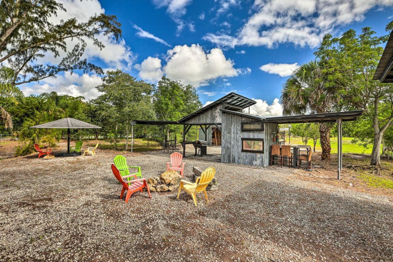 Authentic Clewiston Home With Outdoor Game Room Extérieur photo