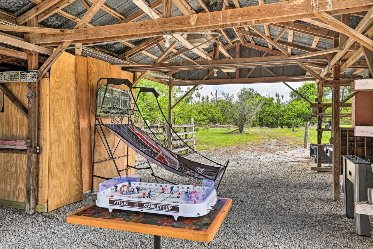 Authentic Clewiston Home With Outdoor Game Room Extérieur photo