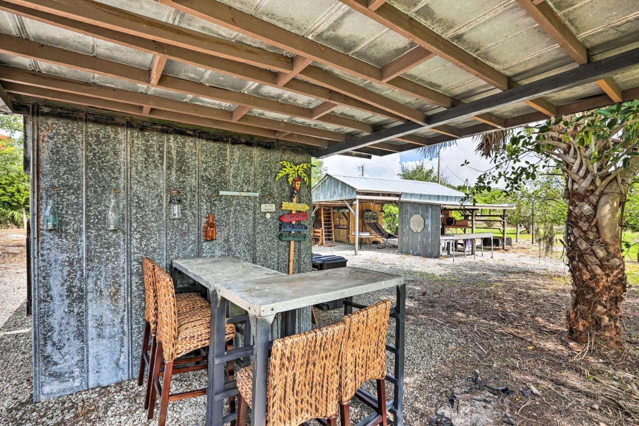 Authentic Clewiston Home With Outdoor Game Room Extérieur photo